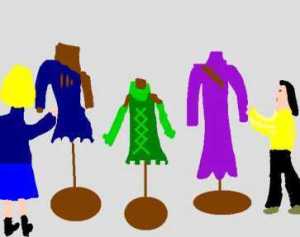 ClothesShopdrawnbykids