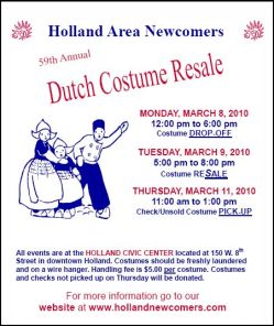 Costume swap's a great way to build interest in an event, promote community spirit, and raise funds