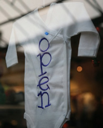 sleeper into open sign