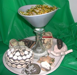 Home goods "corral" for resale shops.