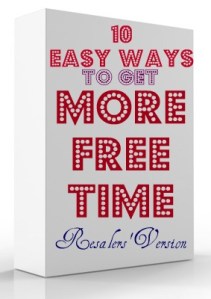 10 Easy Ways to Get More Free Time, Resale Version, from TGtbT.com