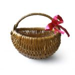 A basket of tiny fun gifts is a great way to get word-of-mouth in your resale shop