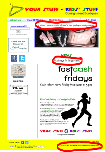 Be aware that spiders need to read your pages. Provide TEXT along with graphics.