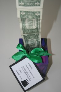 Don't blow all your money gift idea from HowtoConsign.com's Pinterest