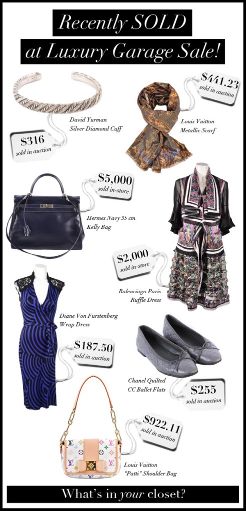 140322 luxury garage sale