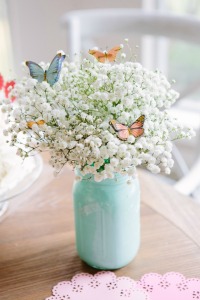 Baby's breath and butterflies are so fresh and inviting, says TGtbT.com