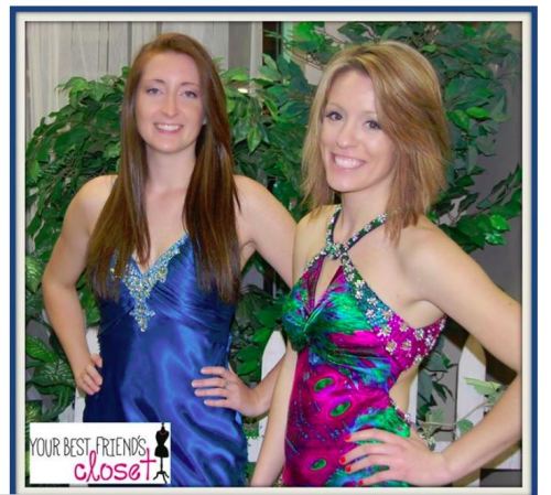 Prom dresses on models makes a great Facebook post