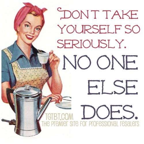 Don't take yourself too seriously, says TGtbT.com