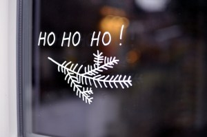 Paint a little greeting on dressing room mirrors...