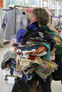 Armloads of incoming consignments!