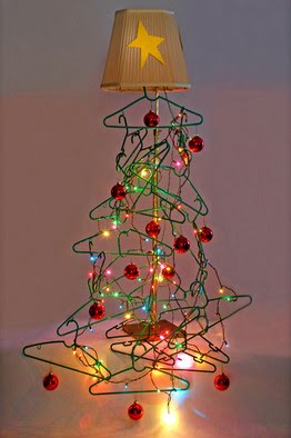 Plastic hanger tree for a consignment or resale shop, found by TGtbT.com