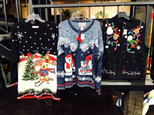 Ugly sweaters: Your resale shop will NEED them next year, so grab 'em now says TGtbT.blog